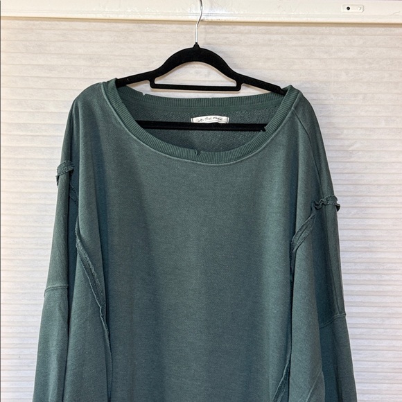 NWOT We the Free Green Camden Sweatshirt size large - Picture 12 of 14